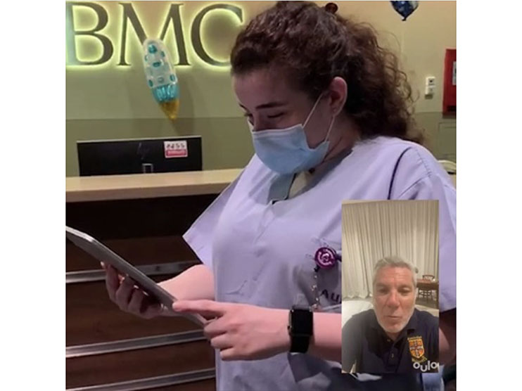 Ali Jaber’s Oulo Video Gift to Brave Lebanese Nurse Goes Viral