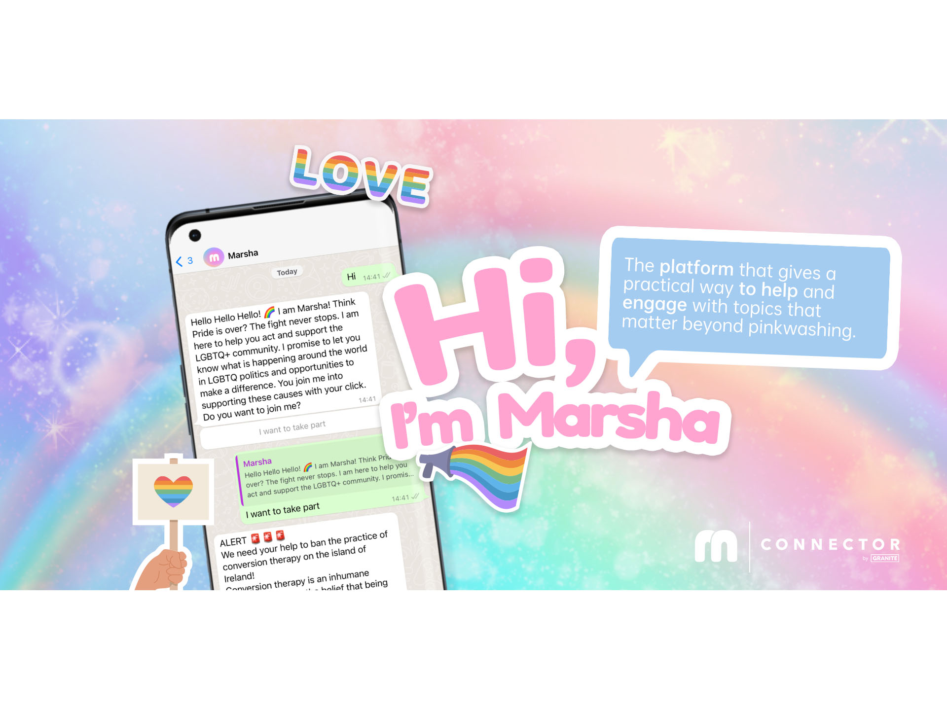 Irish company launches Marsha, a free tool to get people to take action and protect LGBTQ+ rights all year around