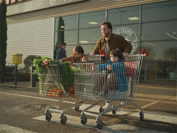 'Et moi ? Et moi ? Et moi ?' Intermarché's new campaign shows it cares about large families