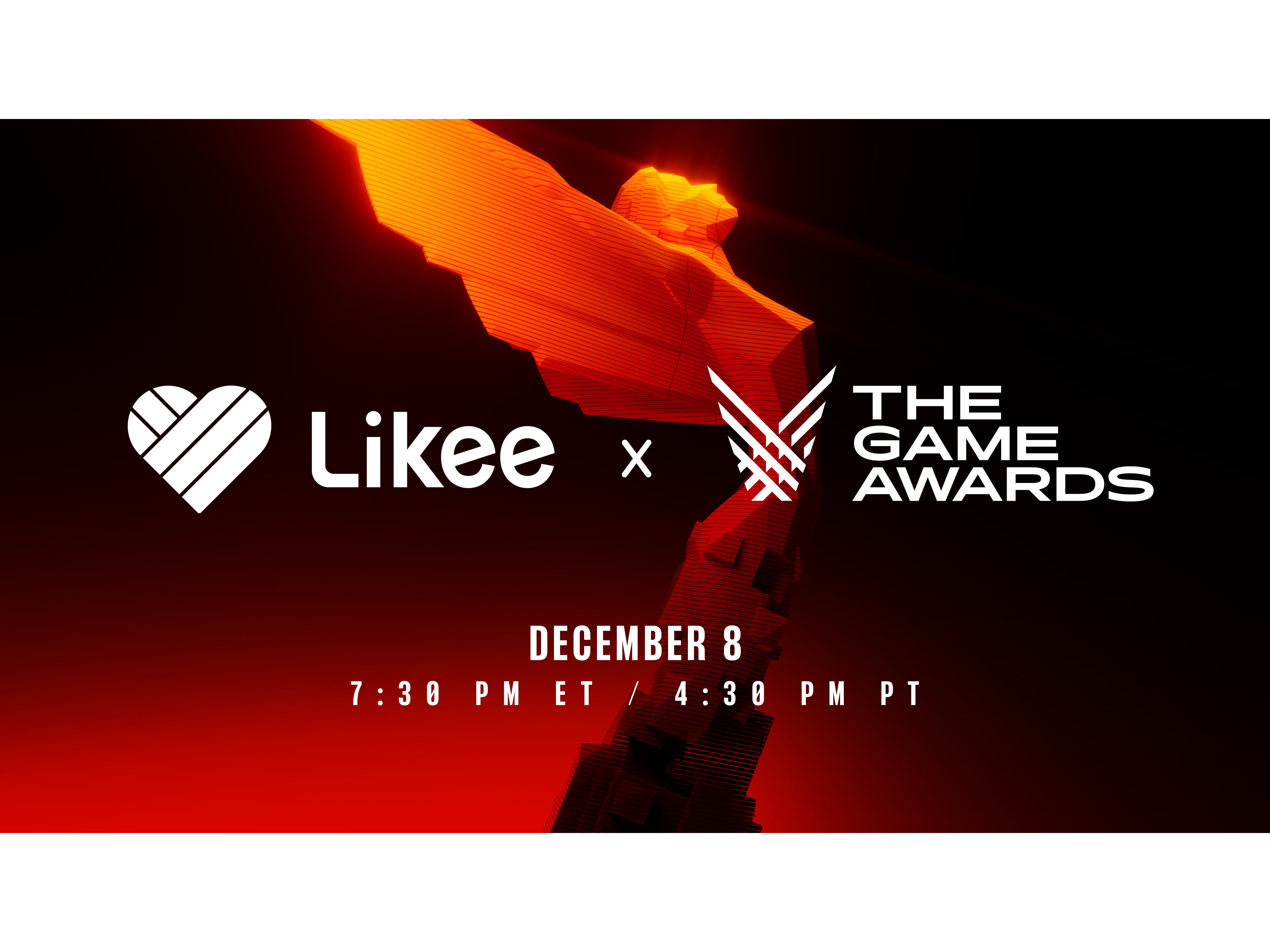 Likee selected to livestream the Game Awards across the world