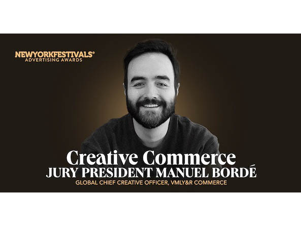 Manuel Bordé named Jury President for NYF Advertising Awards inaugural Creative Commerce category