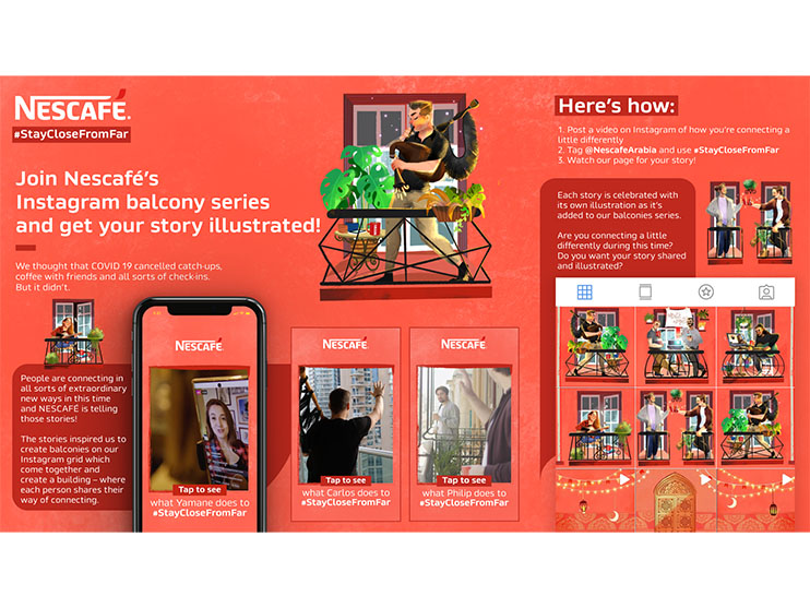 #StayCloseFromFar, Stories of connections brought to you by Nescafé Arabia