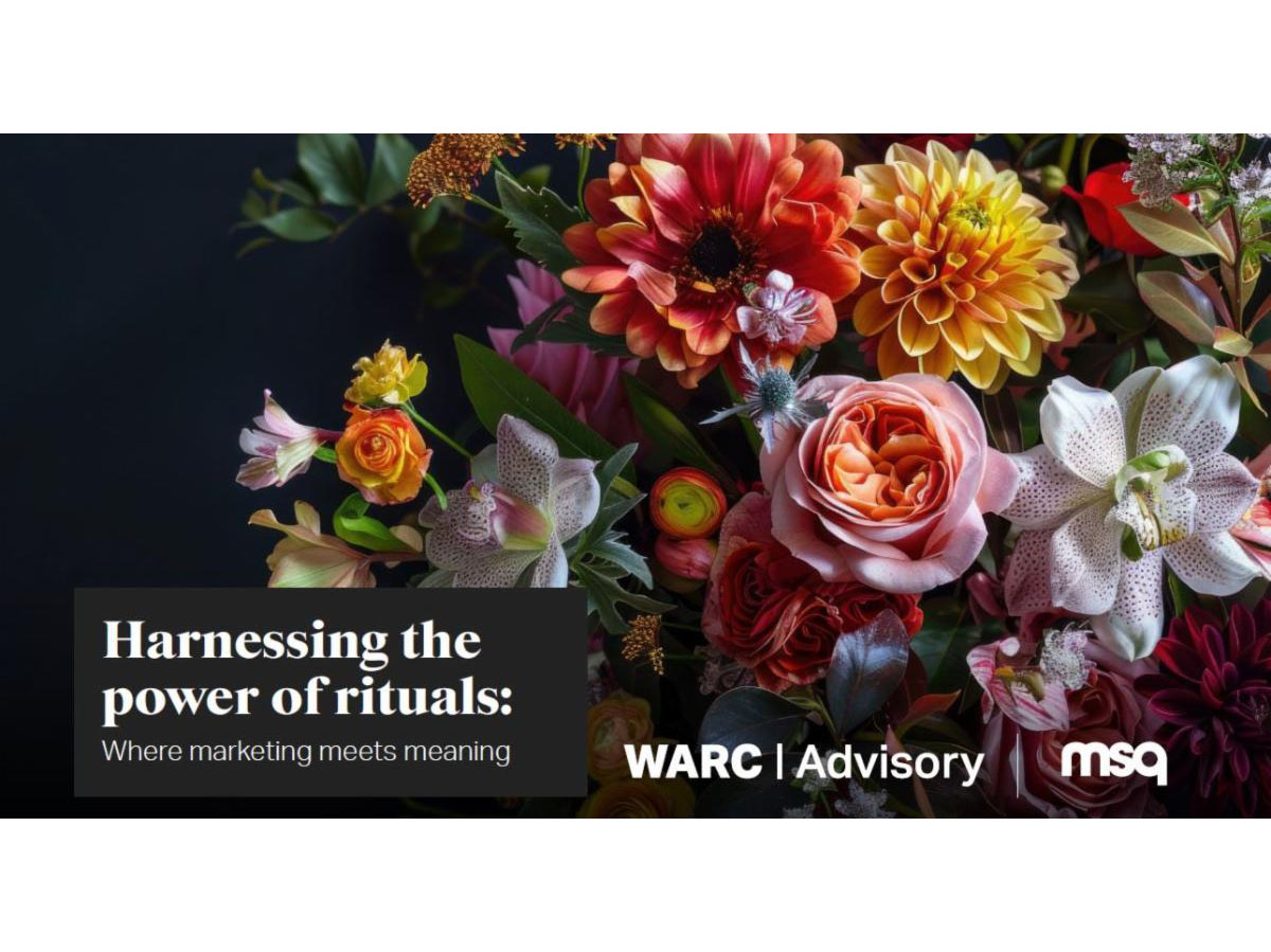 Research by WARC Advisory and MSQ examines the role of rituals in consumers' lives and the opportunities brands can unlock