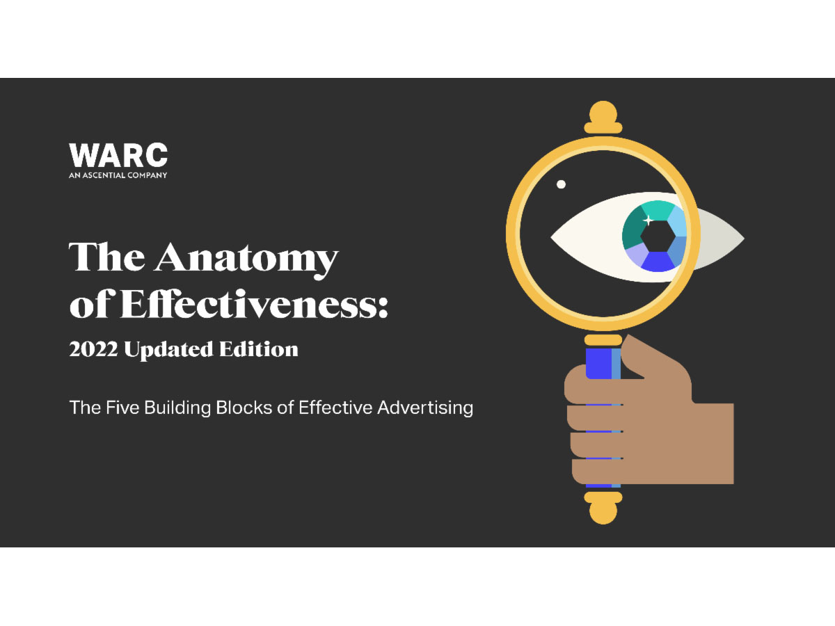 WARC’s ‘Anatomy of Effectiveness 2022’ report presents five key priorities for delivering effective advertising 