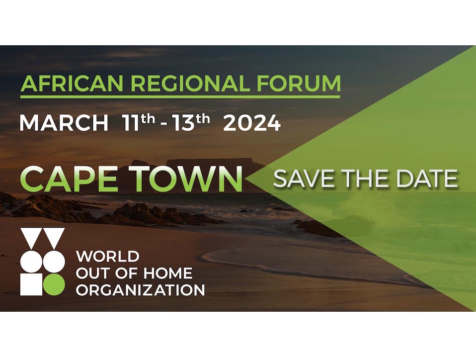 World Out of Home Organization announces first in-person Africa Forum