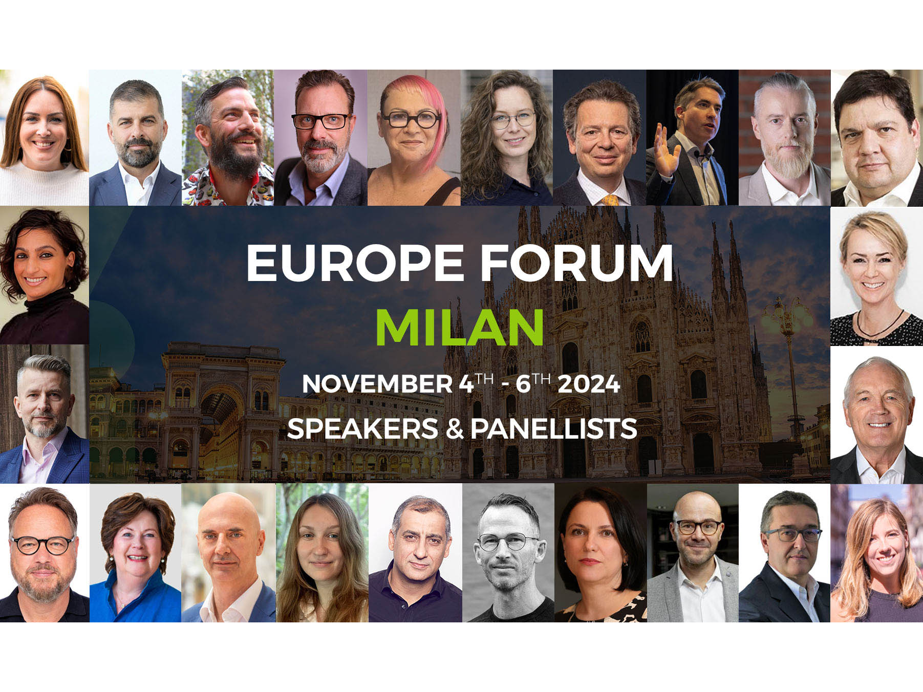 WOO European Regional Forum speakers' lineup locked