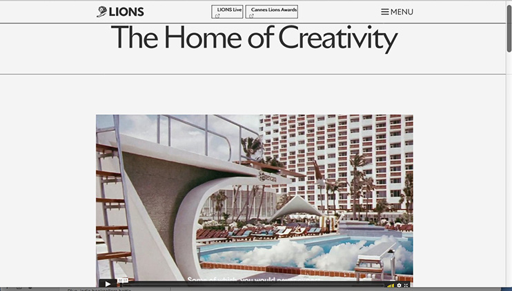 Cannes Lions Launches The New LIONS Masterbrand