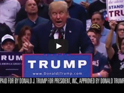 Trump Calls for a Ban on Muslims in First TVC Campaign