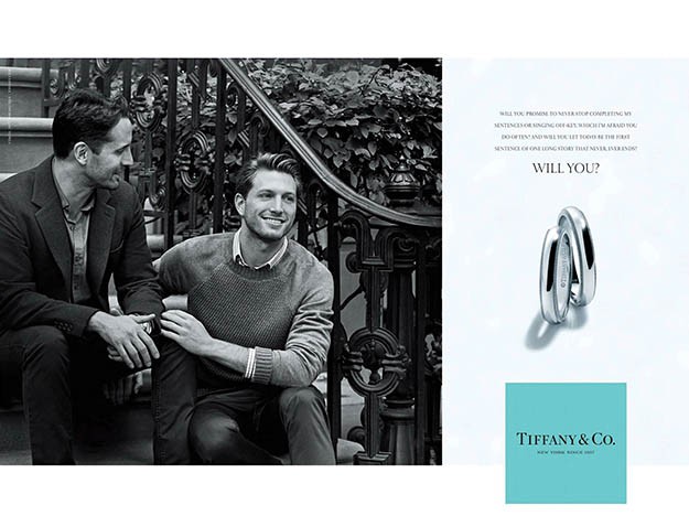 Tiffany & Co Targets Same-Sex Couple for the First Time