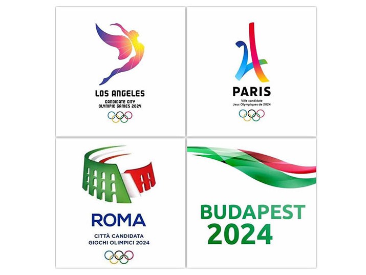 The Visual Identity of all Four Olympic Bidding Cities