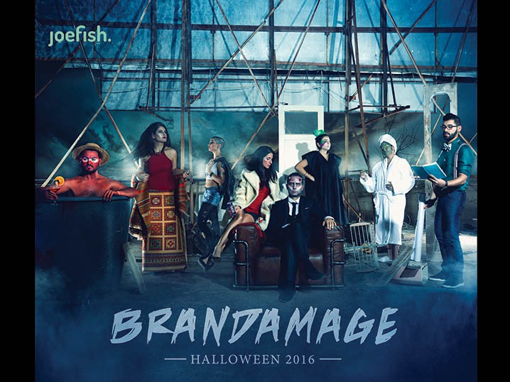 Joe Fish 'Brandamages' Halloween