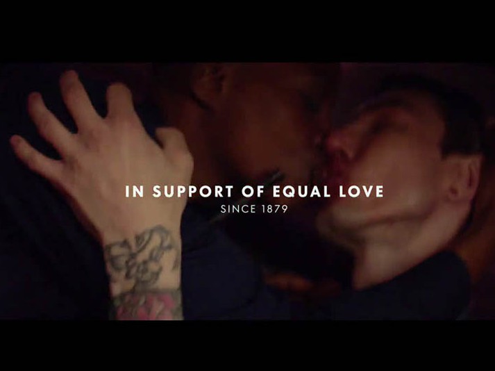 The Absolut Kiss to Encourage 'Equal Love'