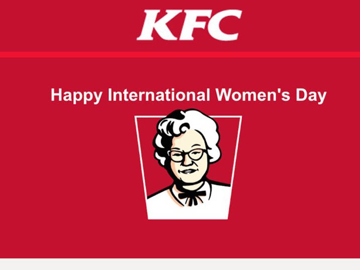 KFC's Colonel Sanders is introducing his Mrs.