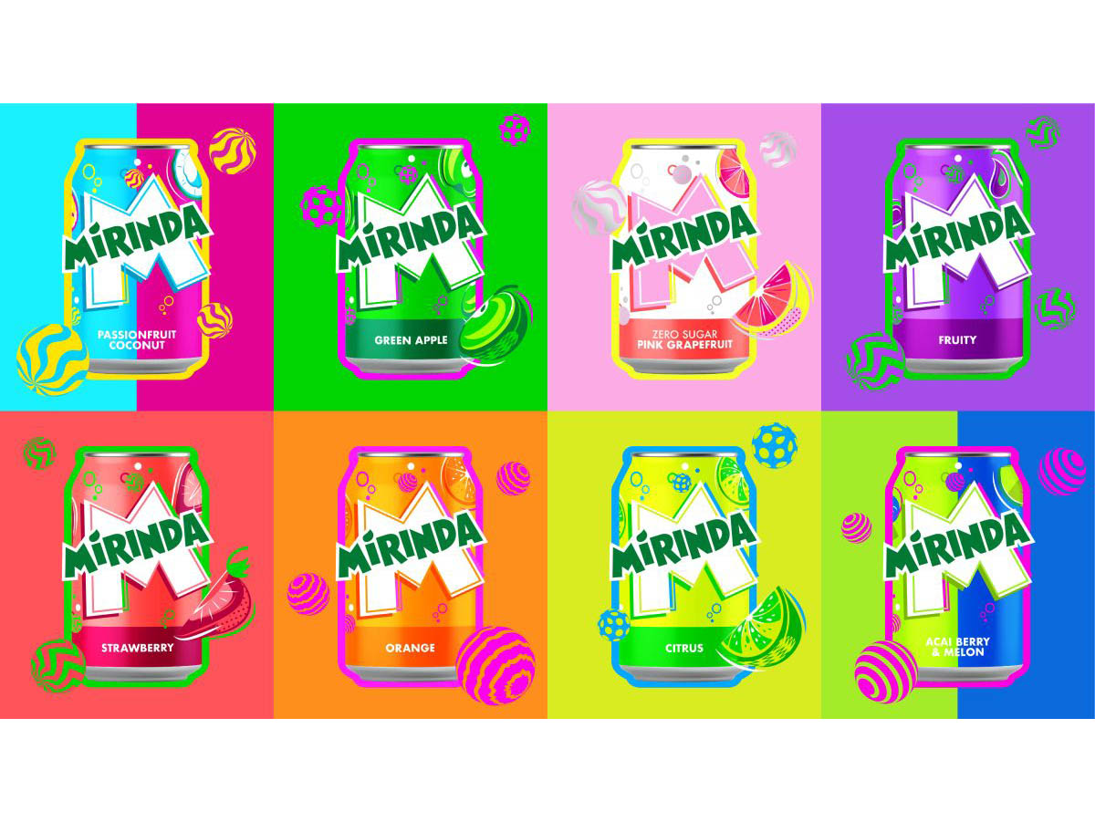 Mirinda’s new visual identity designed to attract Gen-Z